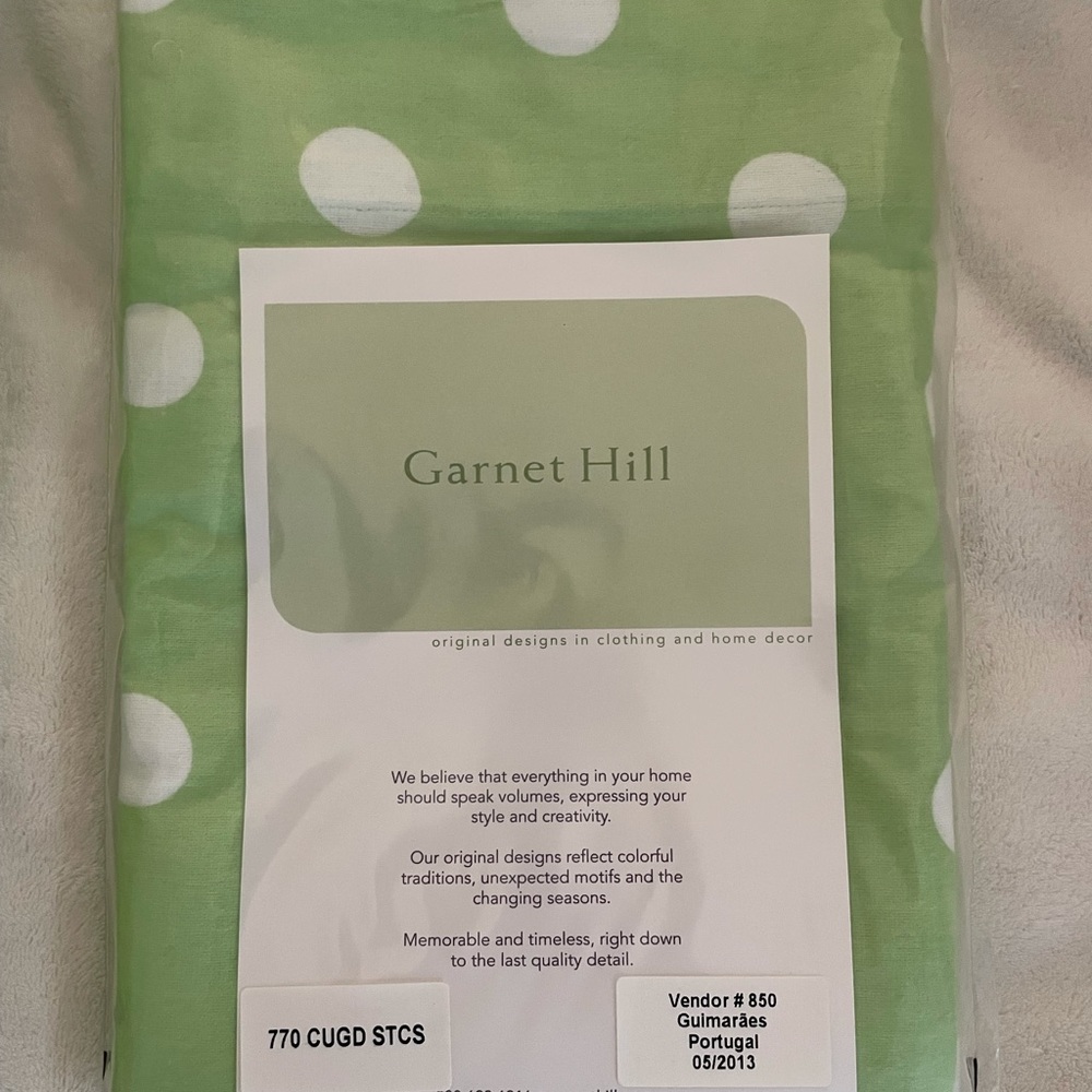 Garnet Hill brushed flannel duvet cover and more..